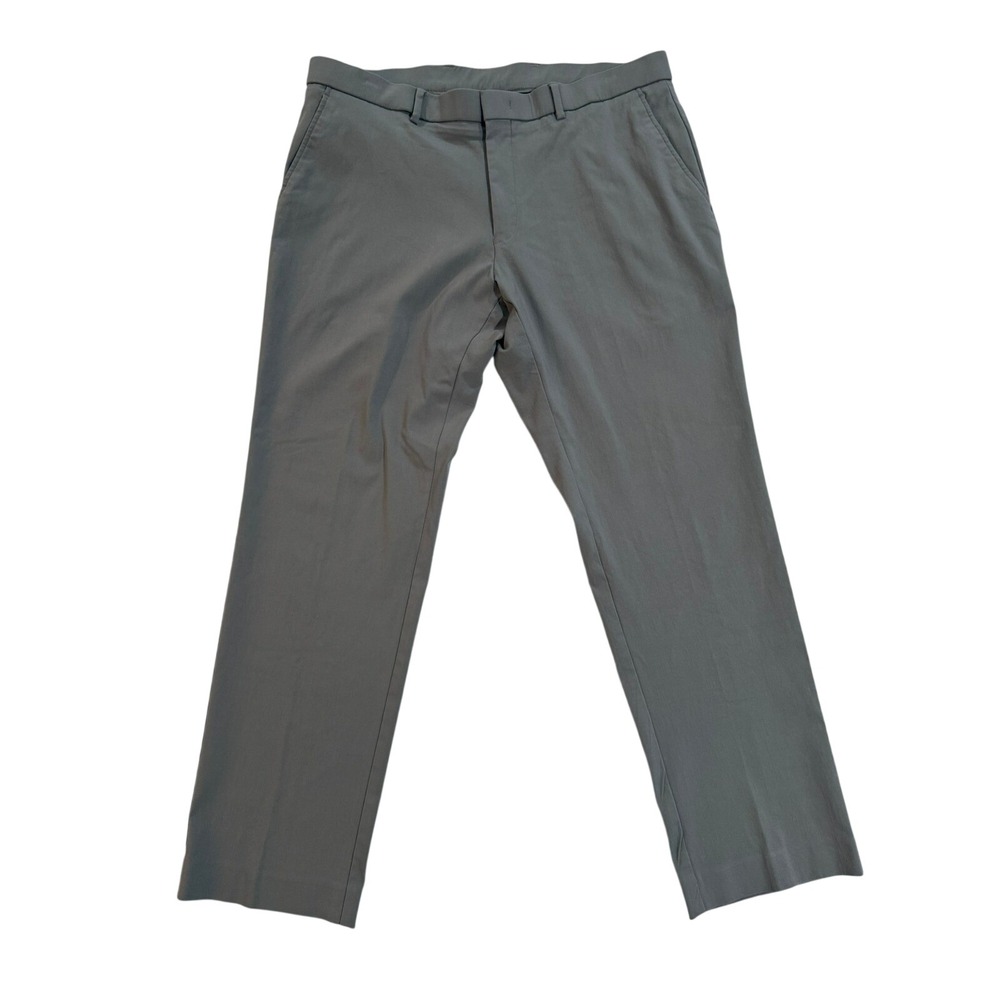 Ralph Lauren Men's Dress Pants Size 36x30 Gray Casual Chino Trousers M29